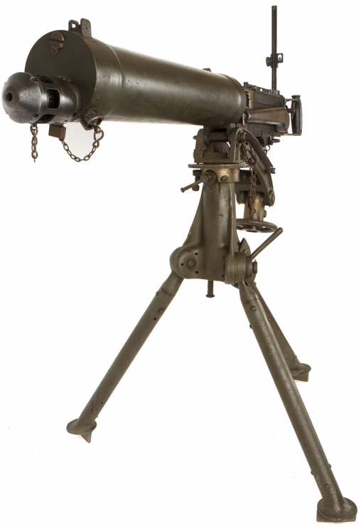 Deactivated WWII Vickers Machine & Tripod